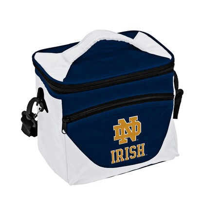 Logo Brands Notre Dame Navy/White Halftime Lunch Cooler 190-55H-1
